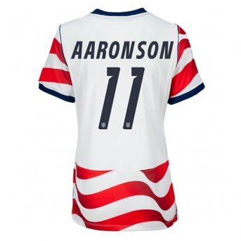 Billige Fotballdrakt Forente stater Brenden Aaronson #11 Replika Hjemmedrakt Dame VM 2026 Kortermet
